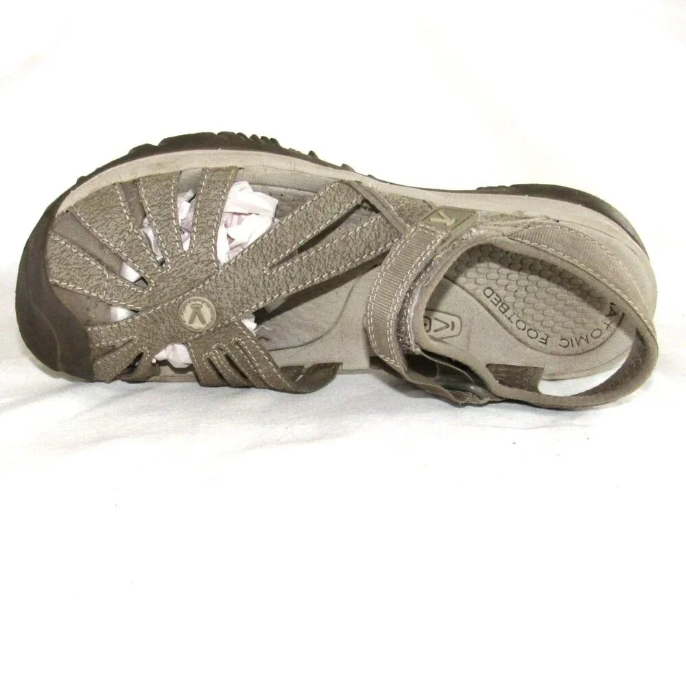 KEEN Women's Rose Sandal Brindle/Shitake Size 8.5 Excellent Condition - Picture 7 of 13